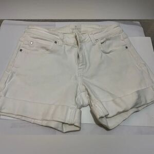 Calson Denim Boyfriend Cuff Shorts  stretch Size 30